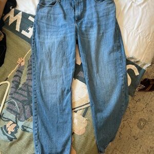 Abercrombie & Fitch Blue Straight Leg Jeans